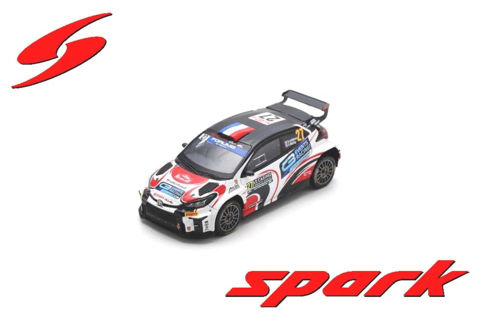 Amazon | スパーク 1/43 トヨタ GRヤリス Rally2 バートン レーシング